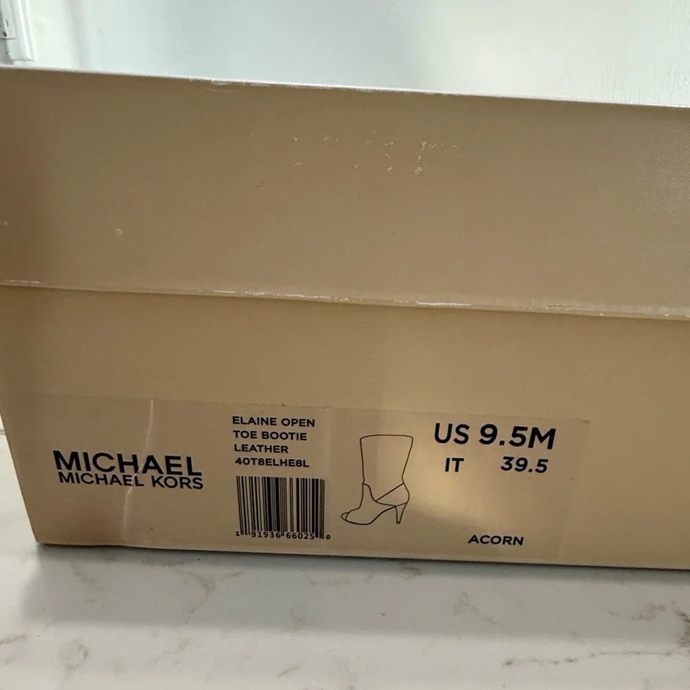 Michael Kors Elaine Open Toe Booties - Picture 4 of 9